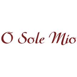 Pizzeria O Sole Mio logo.